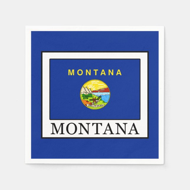 Montana Serviette (Vorderseite)