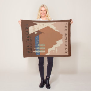 Montana Staat: Indianerstämme, Berge, Prärie Fleecedecke