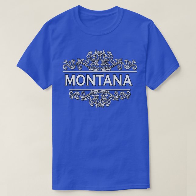 Montana Staat T-Shirt (Design vorne)