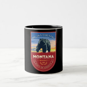 Montana Staat Zwei-Tonen-Kaffee-Tasse Zweifarbige Tasse