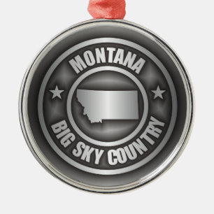 "Montana-Stahl-" Verzierungen Ornament Aus Metall