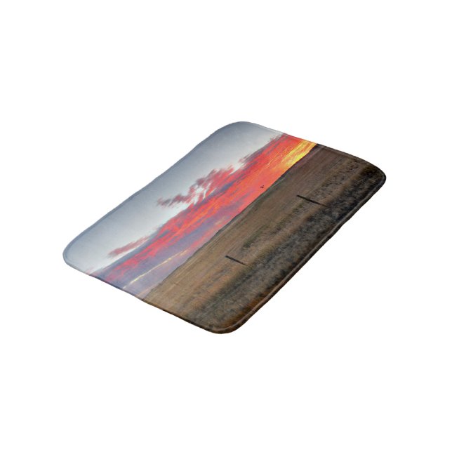 Montana Sunrise Badematte (Schrägansicht)