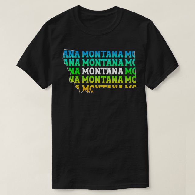 Montana T-Shirt (Design vorne)