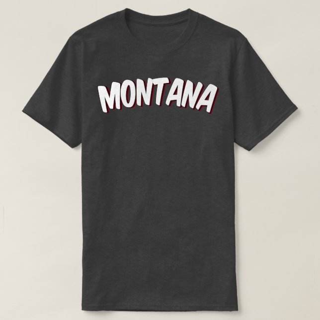 Montana T-Shirt (Design vorne)