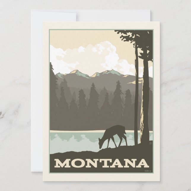 Montana | Termin vormerken - Foto Save The Date (Vorderseite)