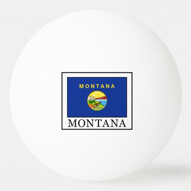Montana Tischtennisball (Vorderseite)
