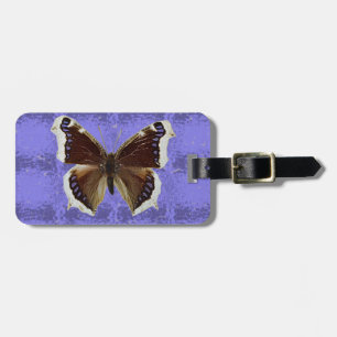 Montana-Trauer-Mantel-Schmetterling Gepäckanhänger