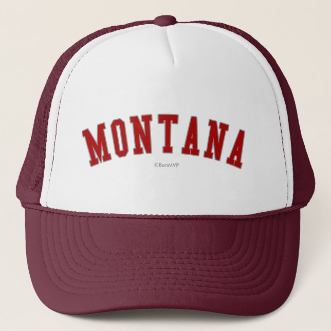 Montana Truckerkappe (Vorderseite)
