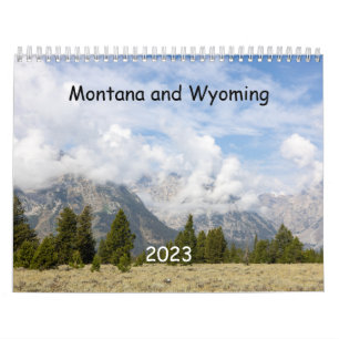 Montana und Wyoming-Kalender Kalender