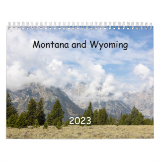 Montana und Wyoming-Kalender Kalender