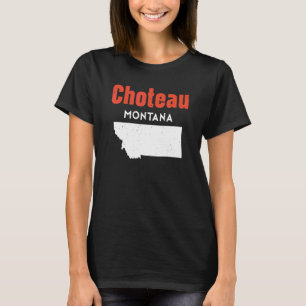 Montana USA Bundesstaat Amerika Reise Montanan Cho T-Shirt