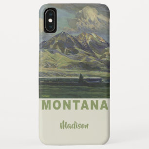 Montana Vintage Travel individuelle Name Telefonze Case-Mate iPhone Hülle