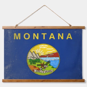 Montana Wandteppich Mit Holzrahmen