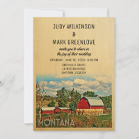 Montana Wedding Farm Stall Rustikal