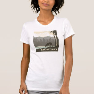Montana   Willkommen im Big Sky Country T-Shirt