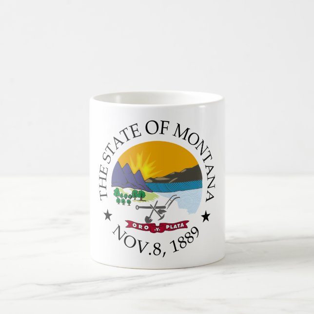 Montana-Zeichen Kaffeetasse (Mittel)