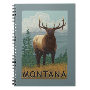 MontanaElk Scene Notizblock