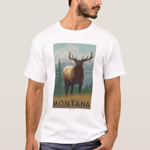MontanaElk Szene T-Shirt