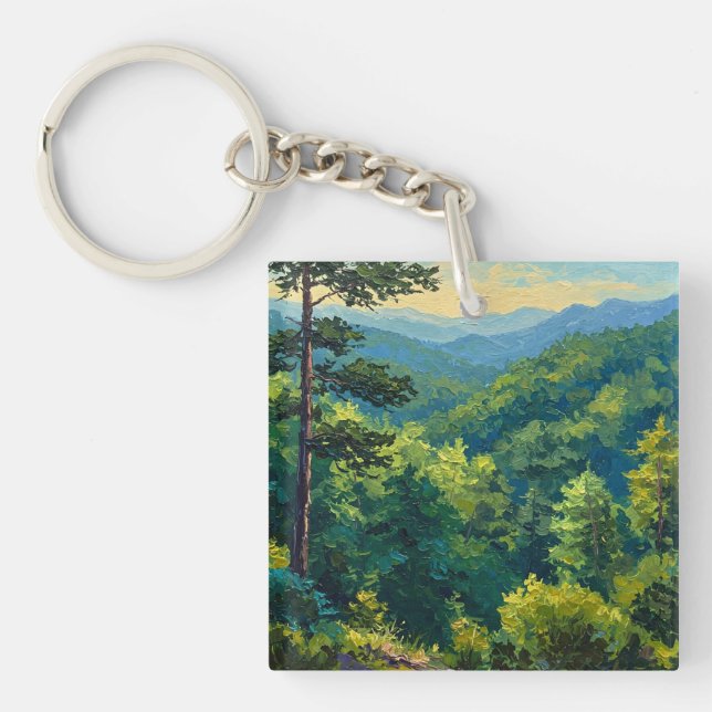 Montane Forest Schlüsselanhänger (Vorderseite)