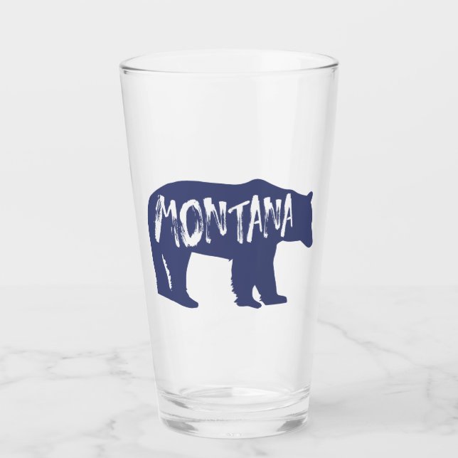 Montaner Bär Glas (Vorderseite)