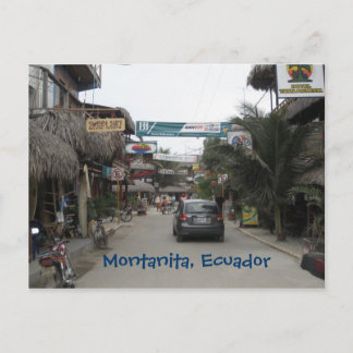 Montanita, Ecuador Postkarte