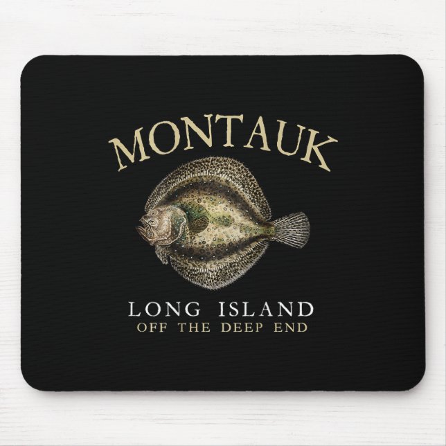 Montauk aus der Hochwasserflutkatastrophe am Ende  Mousepad (Vorne)