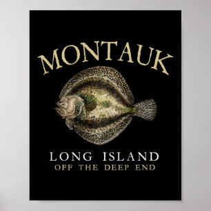Montauk aus der Hochwasserflutkatastrophe am Ende Poster