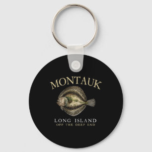 Montauk aus der Hochwasserflutkatastrophe am Ende Schlüsselanhänger