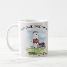 MONTAUK LIGHTHOUSE COFFEE TASSE