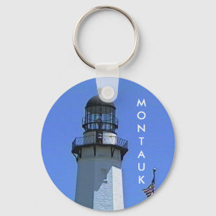 Montauk Lighthouse, The Hamptons, NY Schlüsselanhänger
