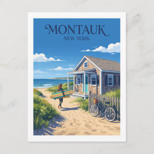 Montauk, Long Island New York Souvenir Postkarte