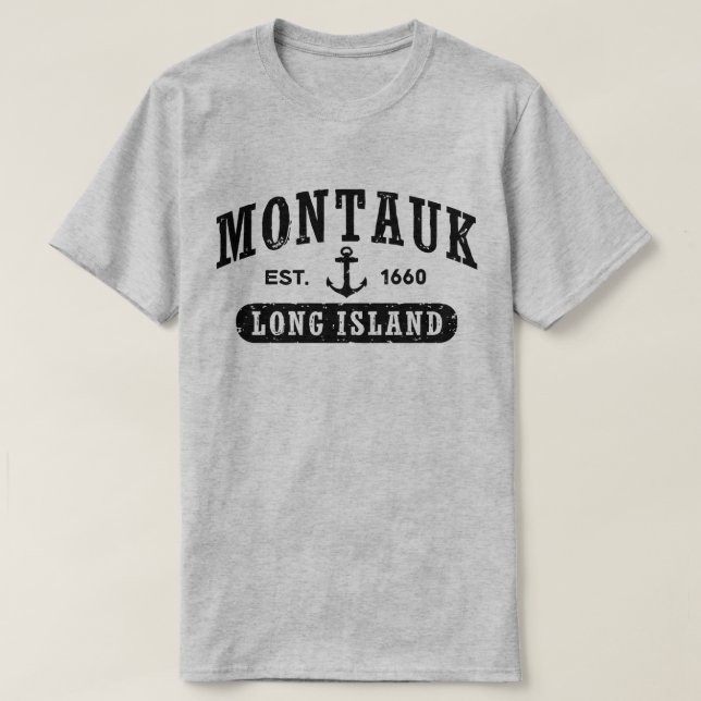 Montauk Long Island T-Shirt (Design vorne)