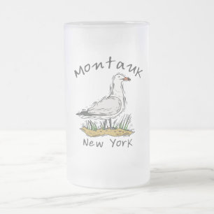 Montauk, New Mattglas Bierglas