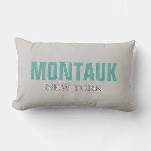 Montauk New York Beach Throw Kissen