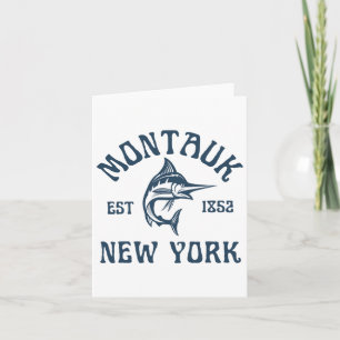Montauk New York Fishing Marlin Travel Fish Beach Karte
