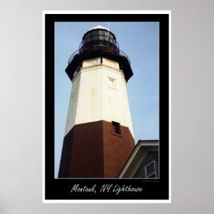 Montauk NY Leuchtturm Poster