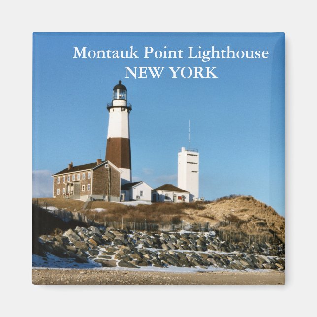 Montauk Point Lighthouse, New York Magnet (Vorne)