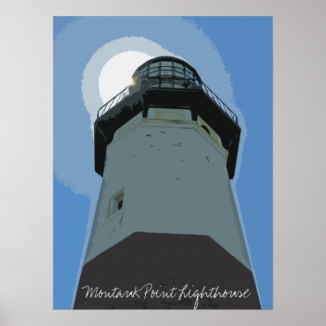 Montauk Point Lighthouse Poster (Vorne)