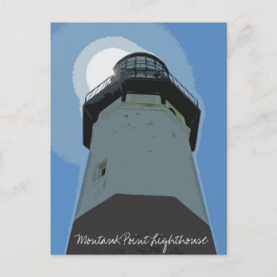 Montauk Point Lighthouse Postkarte