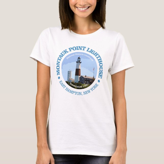 Montauk Point Lighthouse T-Shirt (Vorderseite)