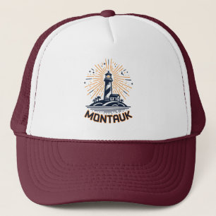 Montauk Point New York Leuchtturm Sonnenaufgang Truckerkappe
