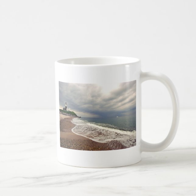 Montauk Punkt-Leuchtturm Kaffeetasse (Rechts)