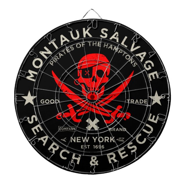 Montauk Salvage Co. Dart Dartscheibe (vorne)