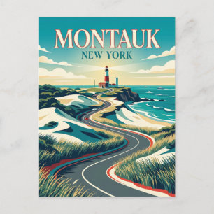 Montauk USA Postkarte