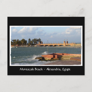 Montazah Beach - Ägypten Postkarte