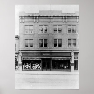 Montclair, New Jersey, Louis Harris Store, Vintag Poster