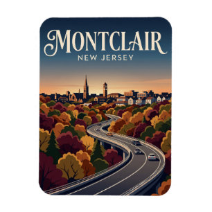Montclair New Jersey Magnet