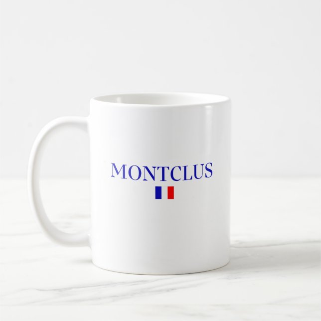 MONTCLUS Frankreich Kaffeetasse (Links)