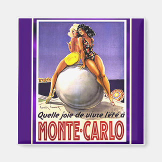 Monte Carlo Bathing Beauties Magnet