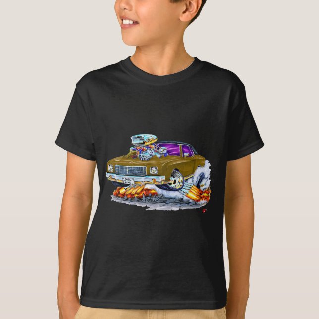 Monte Carlo Brown Auto 1970 T-Shirt (Vorderseite)